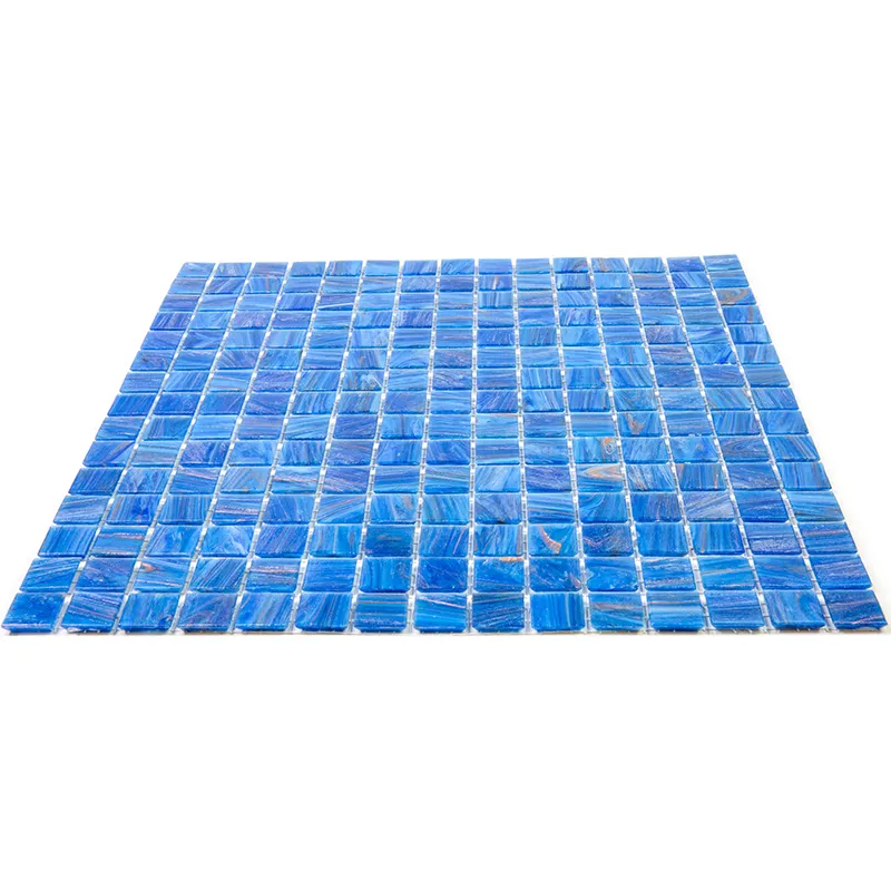 St-Bl537 0.8X0.8 Glossy Glass Mosaic 1