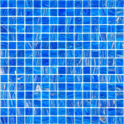 St-Bl537 0.8X0.8 Glossy Glass Mosaic 0