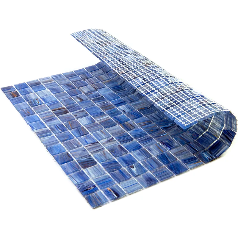 St-Bl540 0.8X0.8 Glossy Glass Mosaic 3