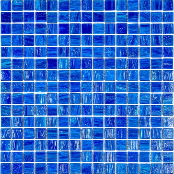 St-Bl541 0.8X0.8 Glossy Glass Mosaic 1