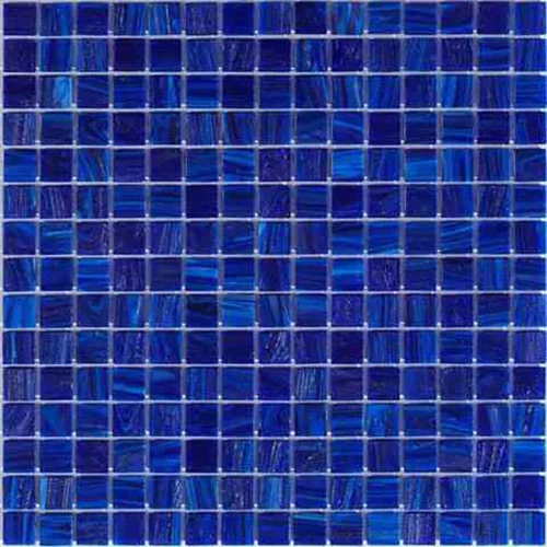 St-Bl542 0.8X0.8 Glossy Glass Mosaic 0