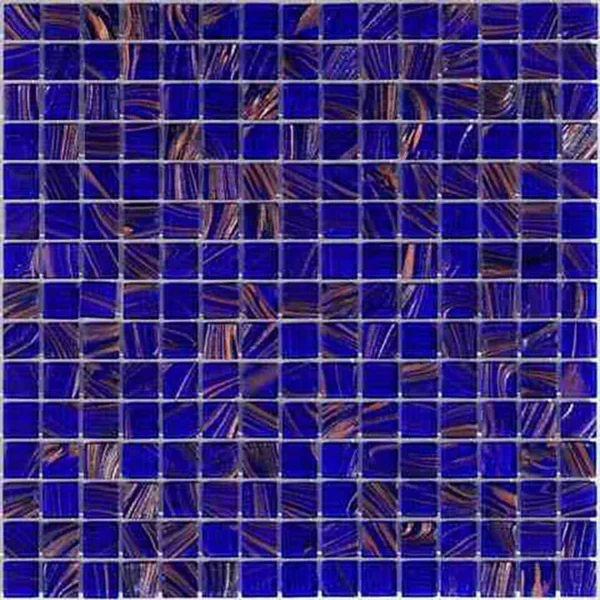 St-Bl544 0.8X0.8 Glossy Glass Mosaic 1