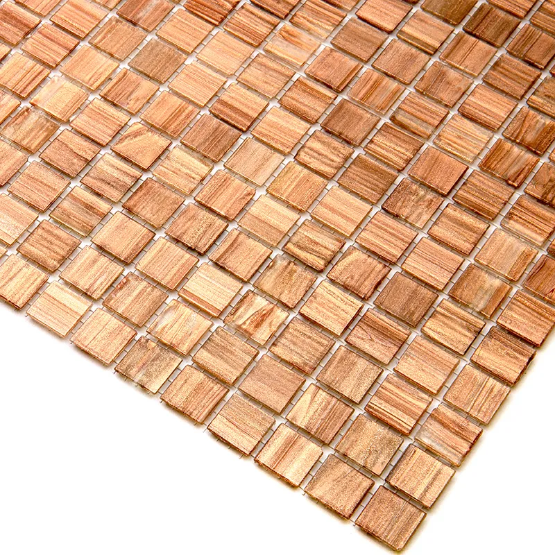 St-Br603 0.8X0.8 Glossy Glass Mosaic 1