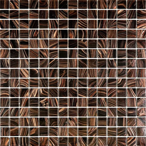 St-Br605 0.8X0.8 Glossy Glass Mosaic 0