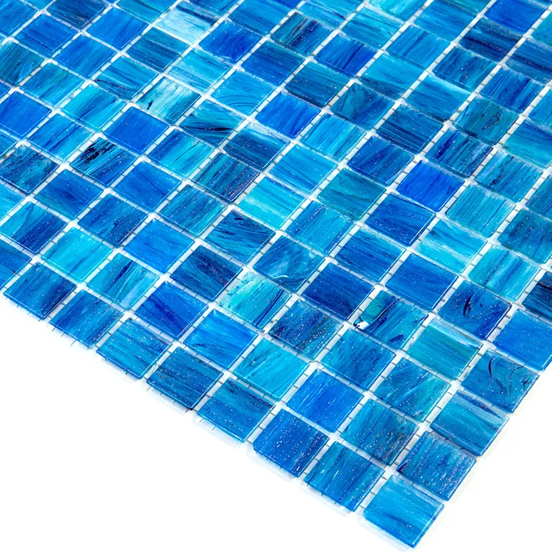 St-Gn418 0.8X0.8 Glossy Glass Mosaic 1