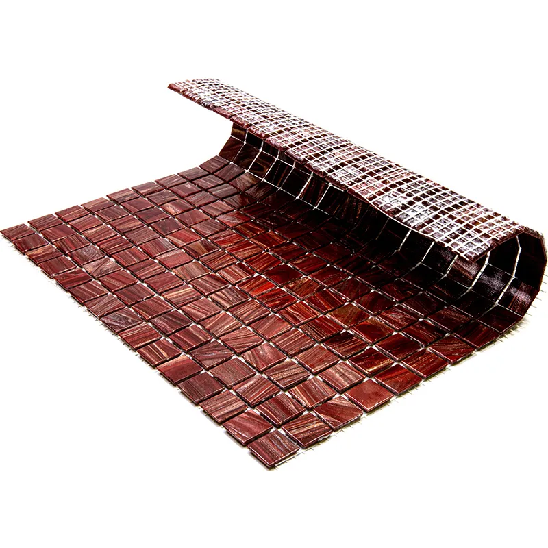 St-Rd217 0.8X0.8 Glossy Glass Mosaic 1