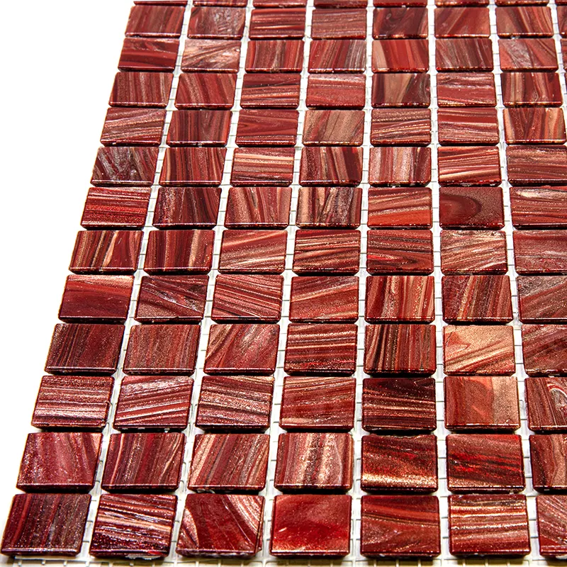 St-Rd217 0.8X0.8 Glossy Glass Mosaic 5
