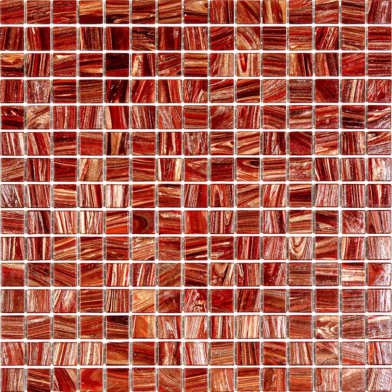 St-Rd217 0.8X0.8 Glossy Glass Mosaic 0