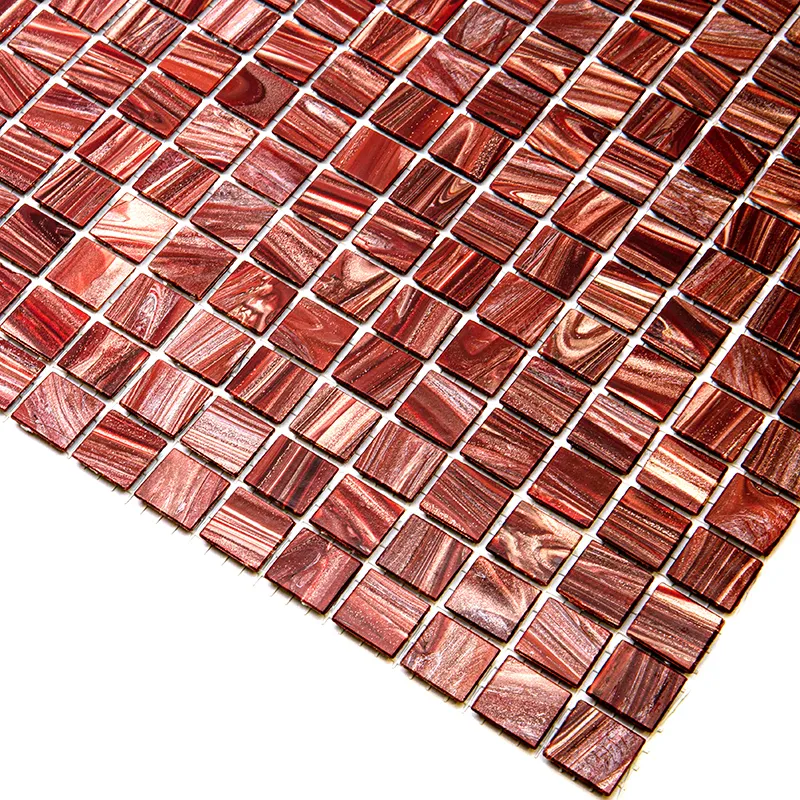 St-Rd217 0.8X0.8 Glossy Glass Mosaic 4
