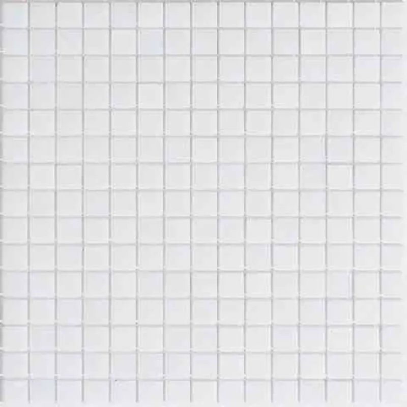 St-Wh107 0.8X0.8 Glossy Glass Mosaic 0