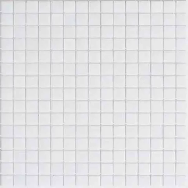 St-Wh107 0.8X0.8 Glossy Glass Mosaic 1