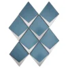 Saint Tropez Cadet 3.75X3.75 Matte Glass Mosaic 0