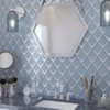 Saint Tropez Cadet 3.75X3.75 Matte Glass Mosaic 2