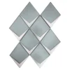 Saint Tropez Sage 3.75X3.75 Matte Glass Mosaic 0