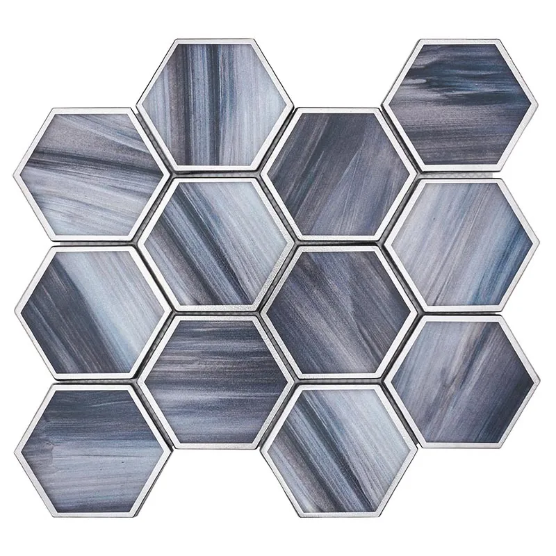 Saint Tropez Twilight 3X3 Matte Glass Mosaic 0