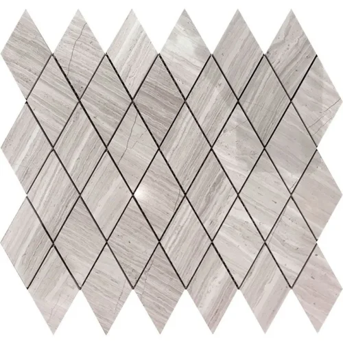 Avalon 2X3.75 Polished Wooden Grey mosaic 0