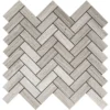 Dixon Park 1X3 Polished Wooden Grey Mosaic 0