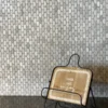 Quenelle 0.6X1.2 Polished Wooden Grey Mosaic 2