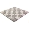 Kayton 0.2X2 Polished Wooden Grey Light, Dark Mosaic 5