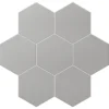 Terra Silver 8.1X9.25 Matte Porcelain mosaic 0