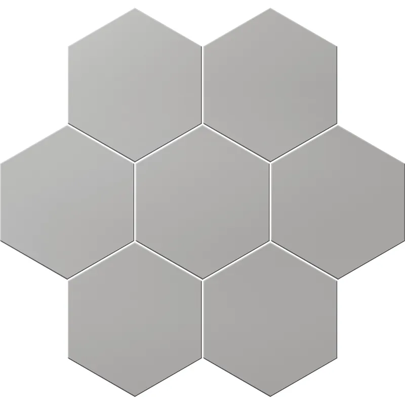 Terra Silver 8.1X9.25 Matte Porcelain mosaic 0