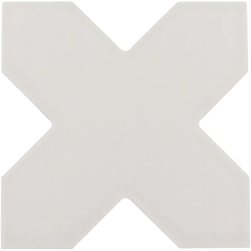 Tangier Cross Grey 4.72X4.72 Matte Porcelain Tile 0