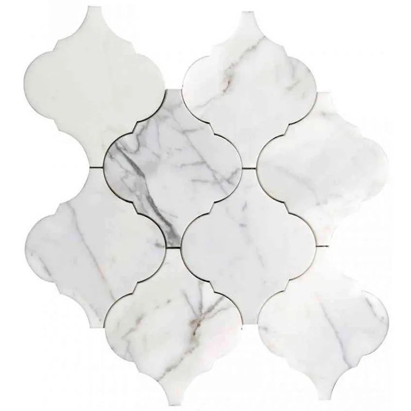 Trellis 4 5.3X5.8 Polished Statuario Mosaic 0