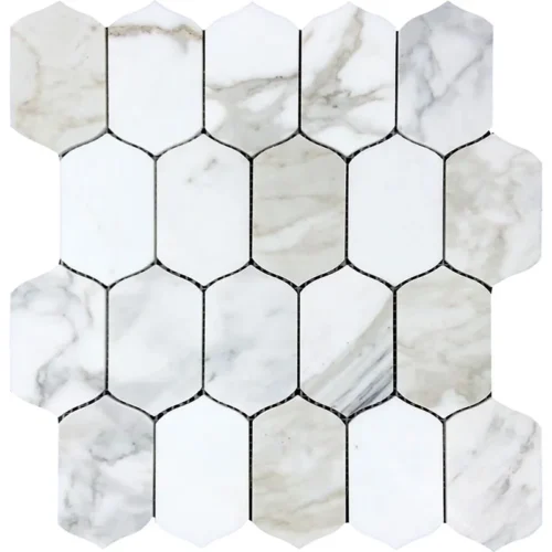 Siena 2.4X3.9 Polished Marble Mosaic 0