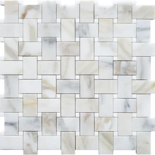 Pistoia 1X1.9+0.4X0.4 Polished Marble Mosaic 0