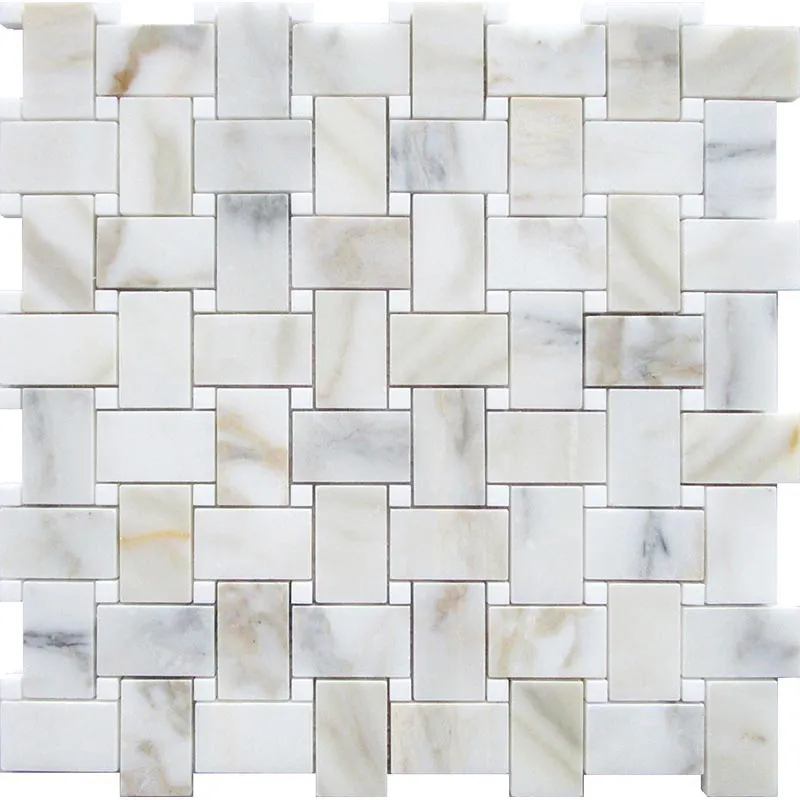 Pistoia 1X1.9+0.4X0.4 Polished Marble Mosaic 0