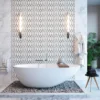 Arezzo 4.7X8.7 Polished Marble Mosaic 1