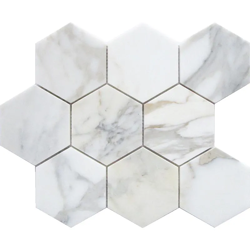 Certaldo 3.9X3.9 Honed Marble Mosaic