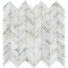 Viareggio 0.3X1.9 Honed Marble Mosaic 5