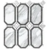 Florence 11.8X13.8 Polished Marble Tile 0