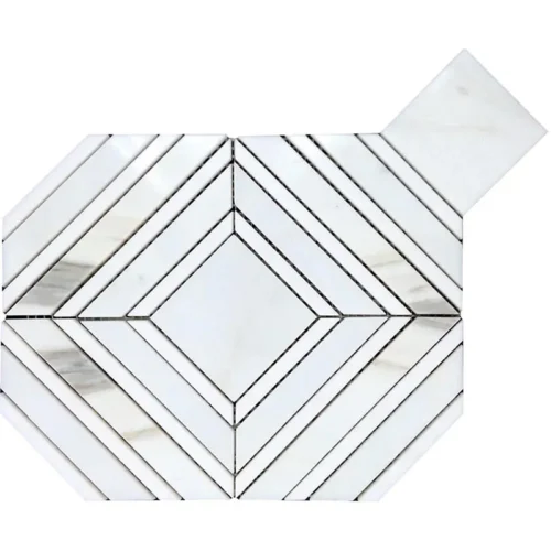 Pienza 9X11.3 Polished Marble Tile 0