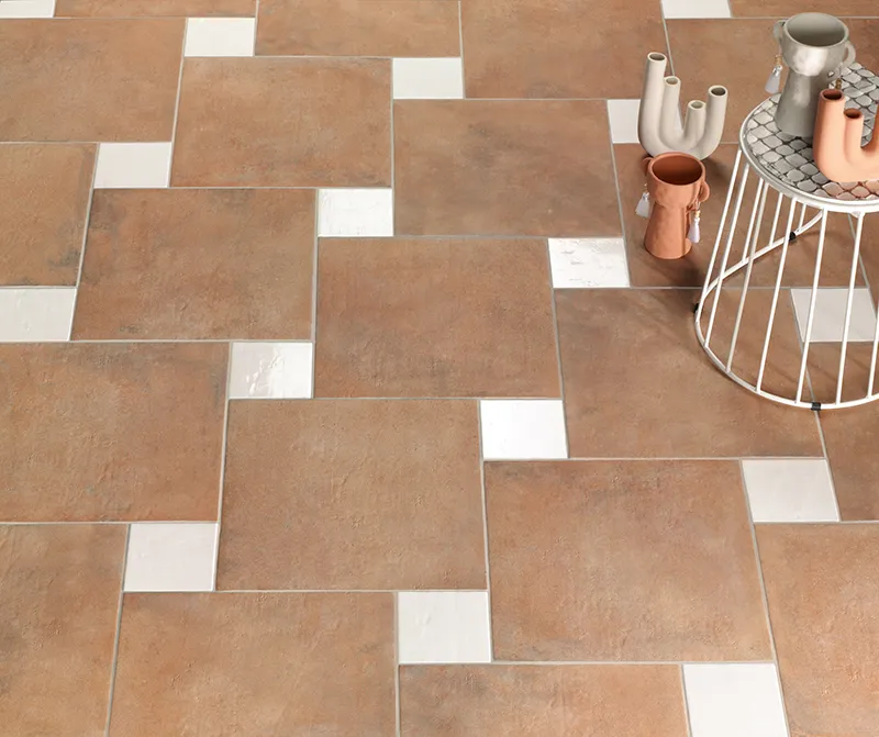 Umbria Bianco Dot 5.9X5.9 Shine porcelain tile 0