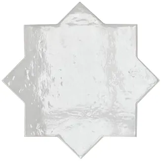 Umbria Bianco Star 7X7 Shine porcelain tile 0