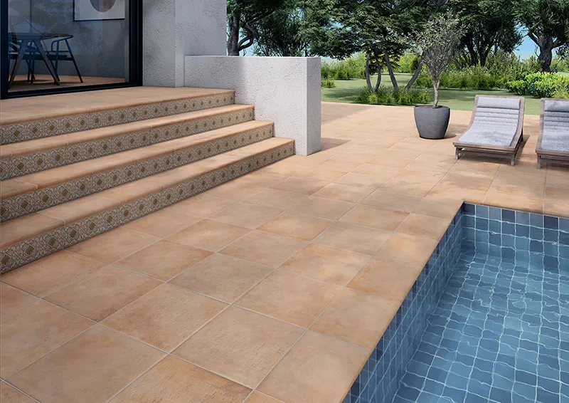 Umbria Cotto Step 17.7X13/1.5 Matte Porcelain tile 6