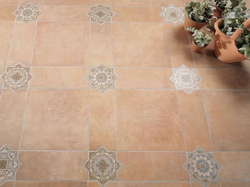 Umbria Deco Star A 7X7 Matte Porcelain tile 0