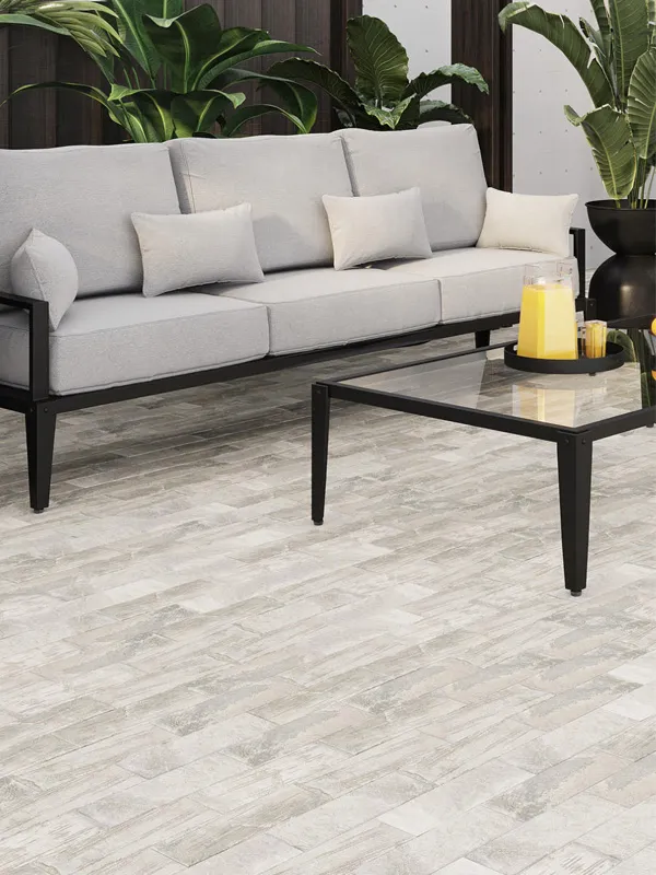 Urbana Brick Gris 4.3X13 Matte Porcelain Tile 3