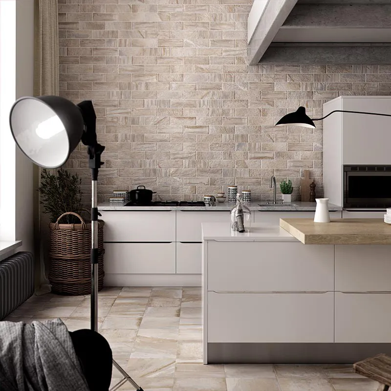 Urbana Brick Natural 4.3X13 Matte Porcelain Tile 3