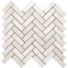 Crema 1X3” Herringbone 1X3 Polished Marble Mosaic 0