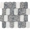 Rezzonico 1.6X3.2” Honed Terrazzo Mosaic 1