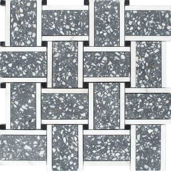 Torcello 12.1X12.1” Honed Terrazzo Tile 1