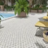 Fluviale 11.65X13.5 Honed Terrazzo, Dolomite Tile 5