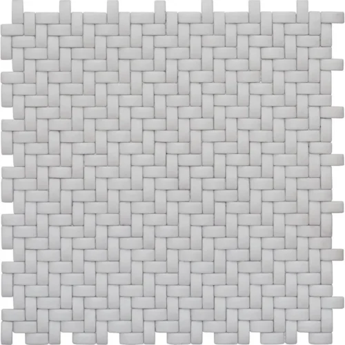 Glacage Tisse 0.45X0.9 Matte Recycled Glass Mosaic 0