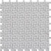 Glacage Tisse 0.45X0.9 Matte Recycled Glass Mosaic 1