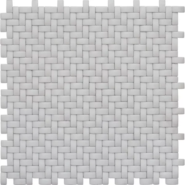 Glacage Tisse 0.45X0.9 Matte Recycled Glass Mosaic 1