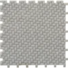 Truffle Tisse 0.45X0.9 Matte Recycled Glass Mosaic 0