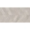 Zen Chevron Grey 24X48 23.7X47.25 Matte Colored Body Porcelain Tile 0